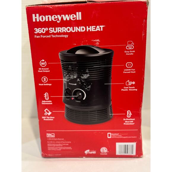 Honeywell  360 Degree Surround  Forced Heater - Picture 3 of 6